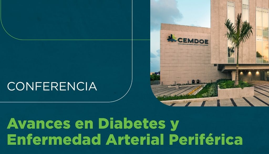 CEMDOE invita a conferencia sobre avances en diabetes y enfermedad arterial periférica  