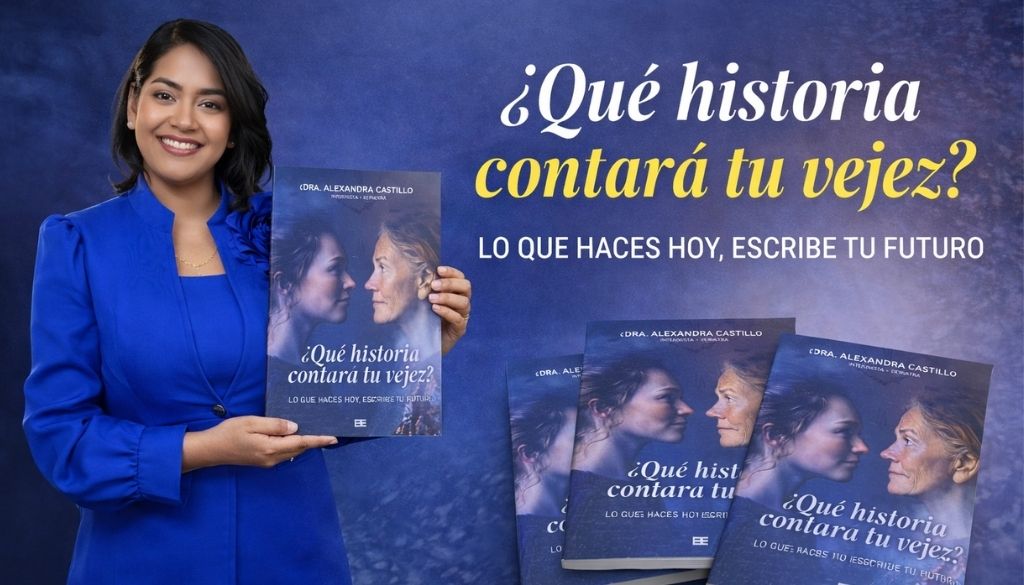 Dra. Alexandra Castillo pone en circulación su libro ¿Qué historia contará tu vejez?  