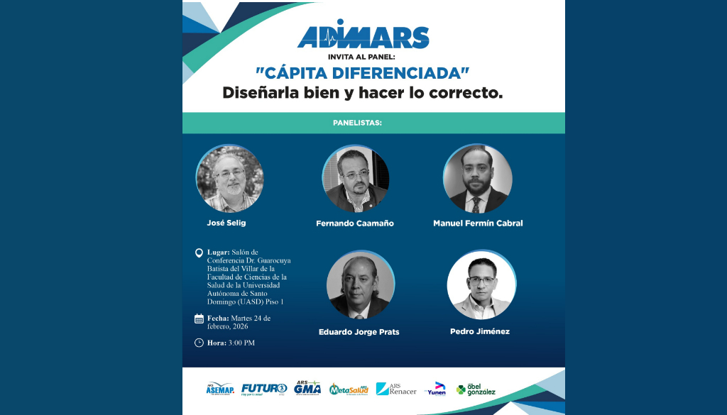 ADIMARS invita al panel “Cápita diferenciada: Diseñarla bien y hacer lo correcto” 