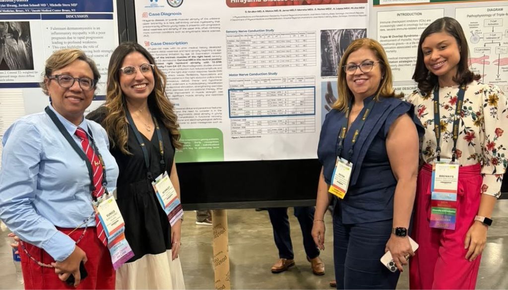 Residentes dominicanos presentan caso clínico en encuentro internacional de fisiatría  