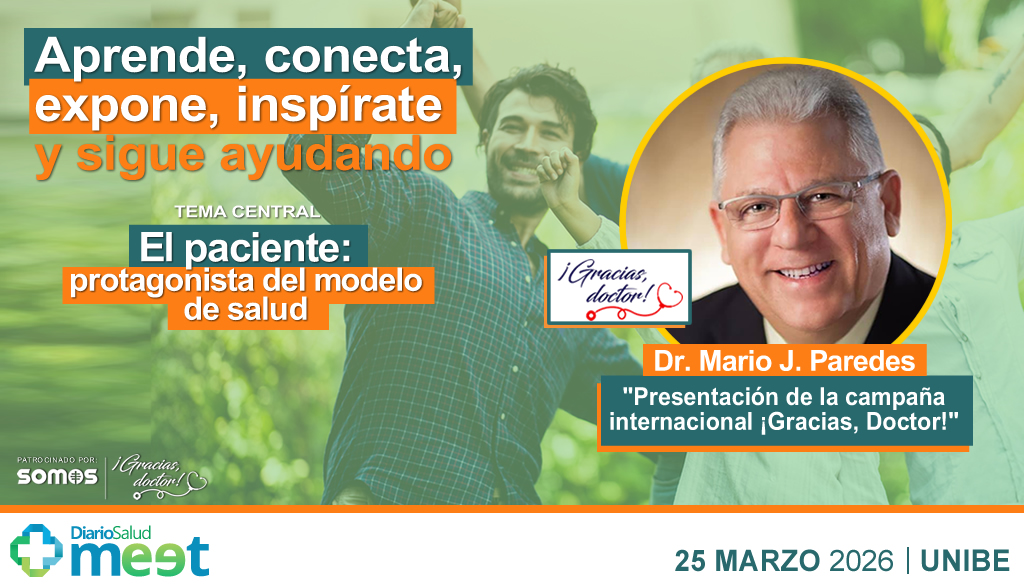 Dr. Mario J. Paredes participará como conferencista en DiarioSalud Meet 2026 