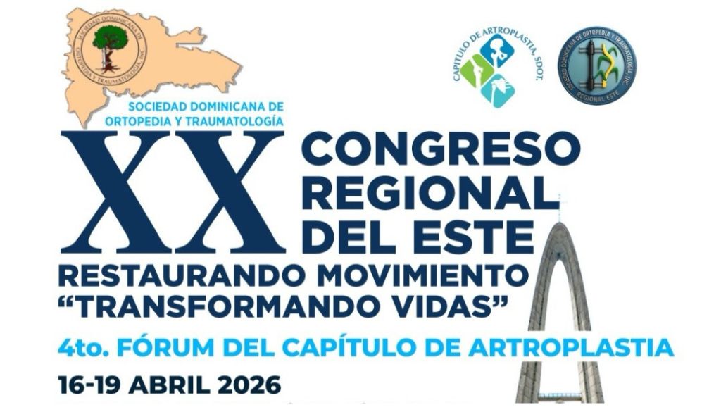 Ortopedas realizarán evento que unirá fórum de artroplastia y congreso regional del Este 